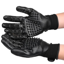 Load image into Gallery viewer, 1Pair Animals Grooming Glove for Cats Soft Rubber Pet Hair Remover Dog Horse Cat Shedding Bathing Massage Brush Clean Comb
